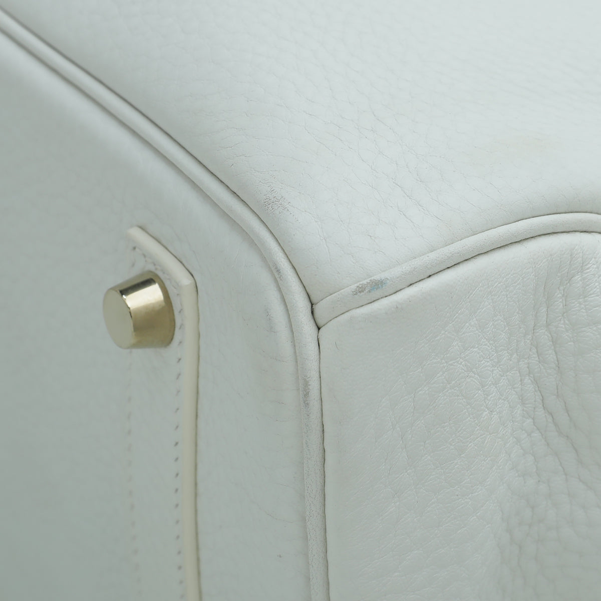 Hermes Blanc Birkin 35 Bag