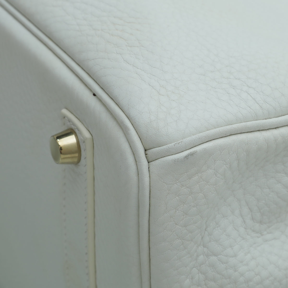 Hermes Blanc Birkin 35 Bag