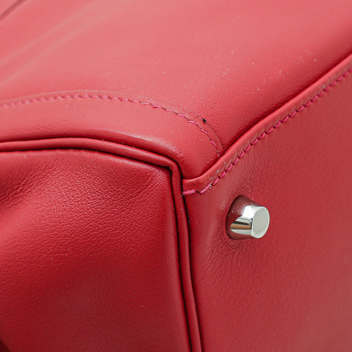 Hermes Rouge Lakis Kelly 35 Bag