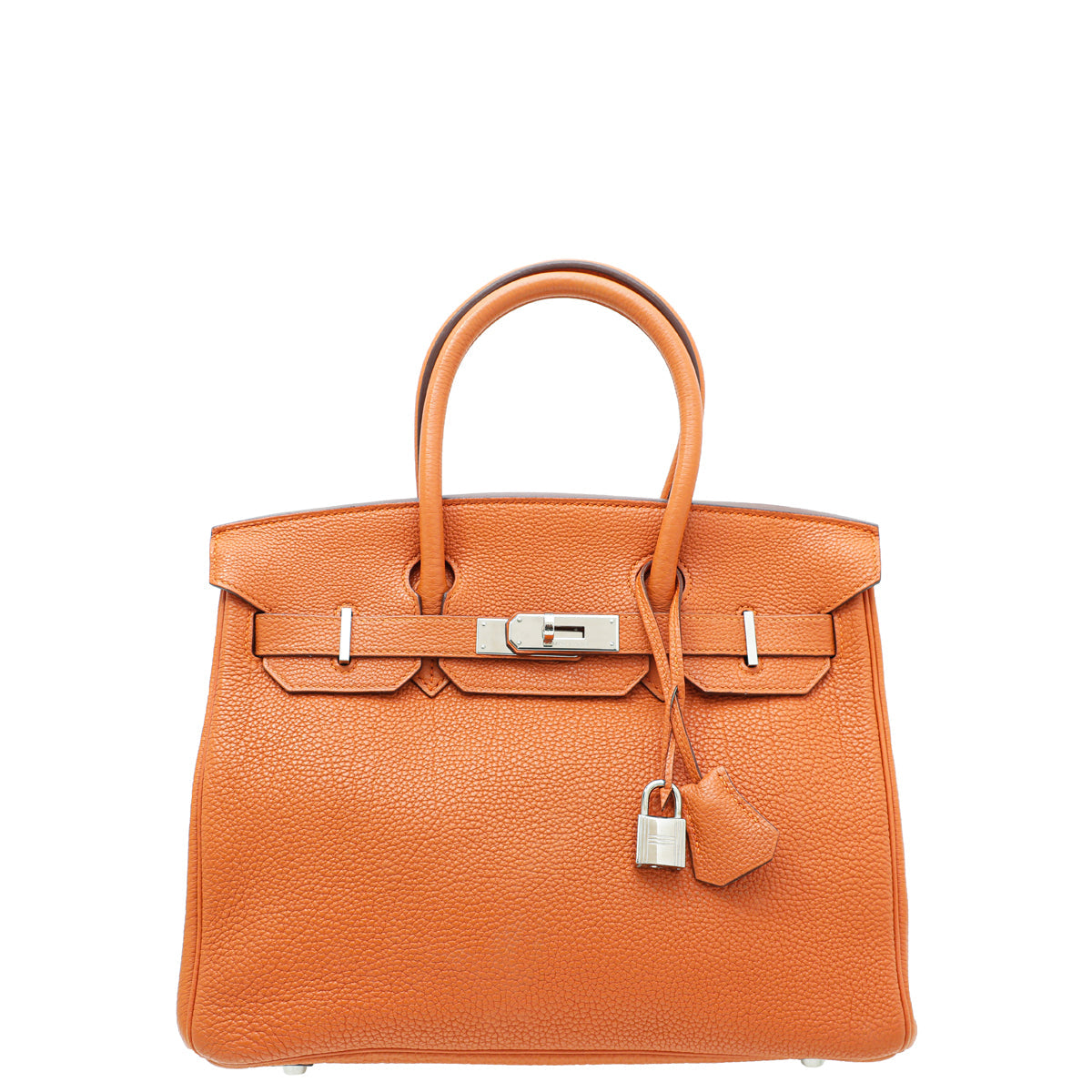 Hermes Orange Birkin 30 Bag