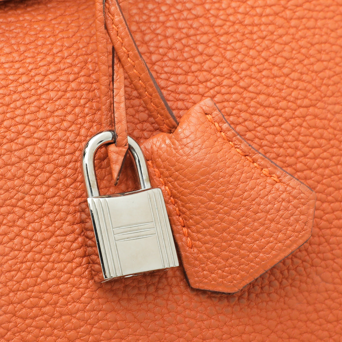 Hermes Orange Birkin 30 Bag