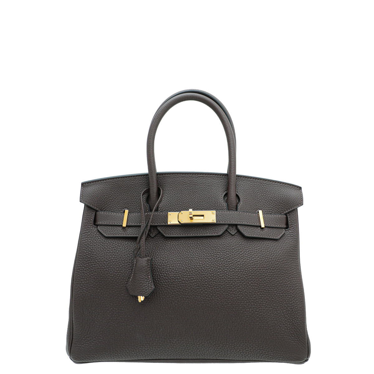 Hermes Chocolate Birkin 30 Bag