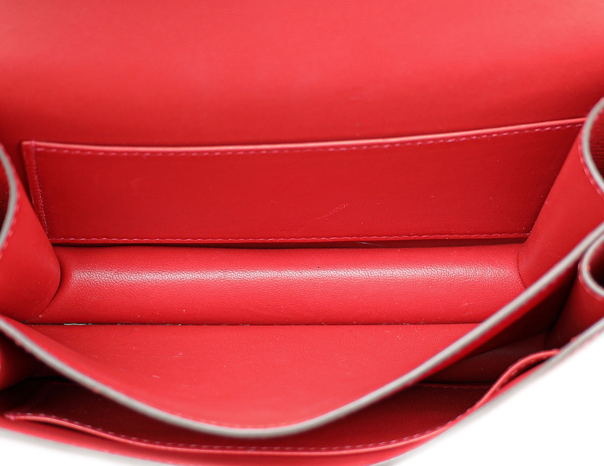 Hermes Rouge Casaque Constance 18 Bag