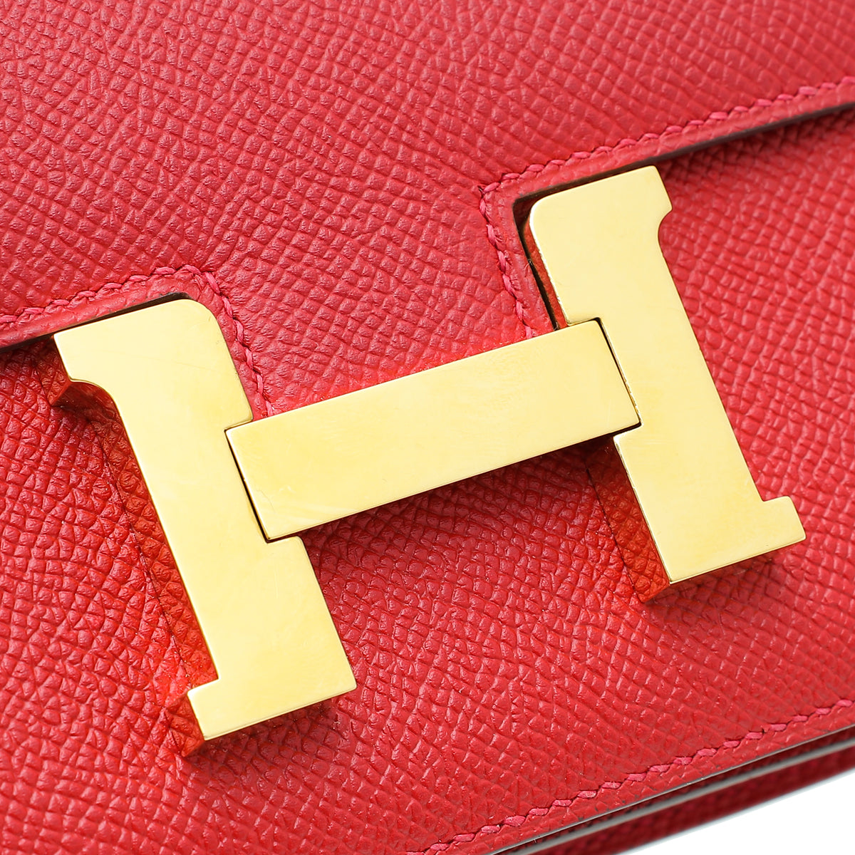 Hermes Rouge Casaque Constance 18 Bag