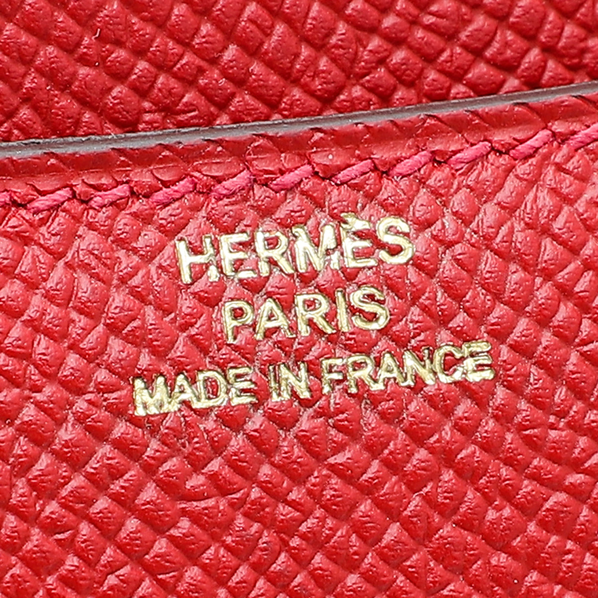 Hermes Rouge Casaque Constance 18 Bag