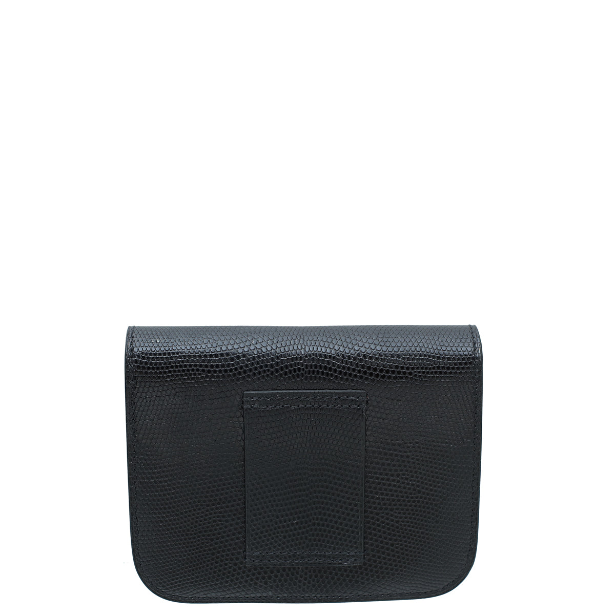 Hermes Noier Lizard Constance Slim Wallet