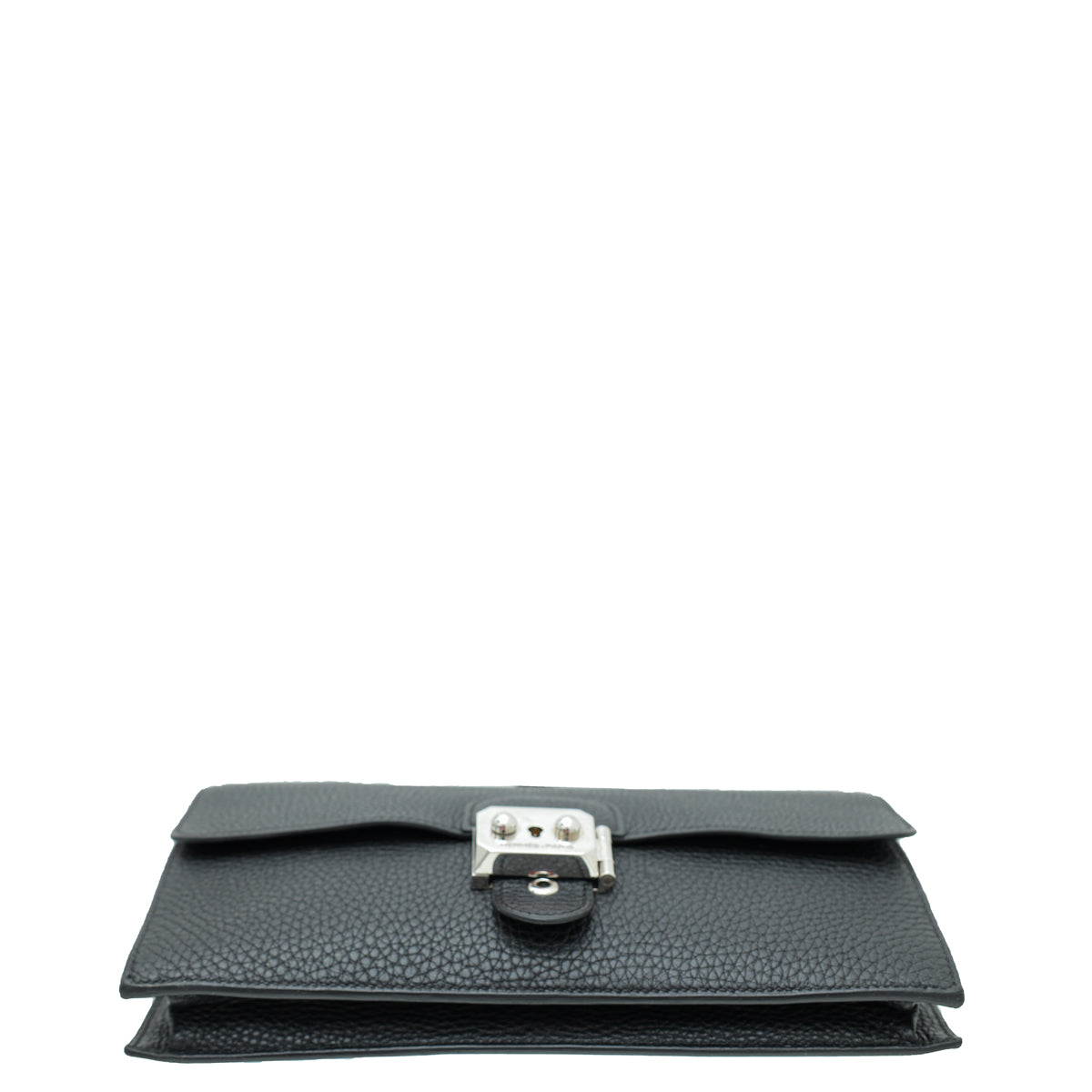 Hermes Noir Jet Pochette Clutch