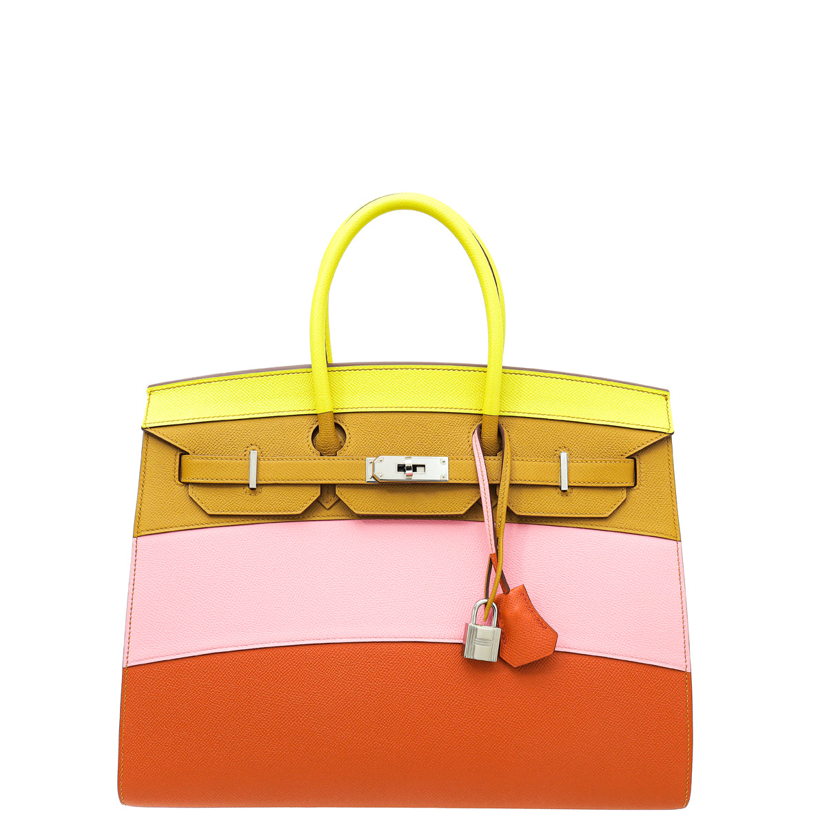 Hermes Sunrise Rainbow Birkin 35 Bag