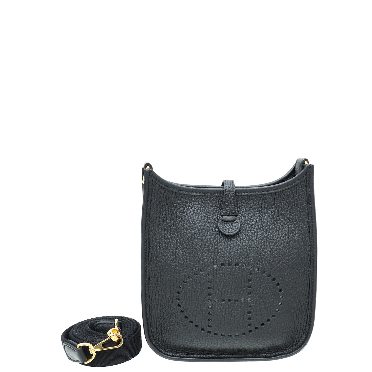 Hermes Noir Evelyne 16 TPM Bag