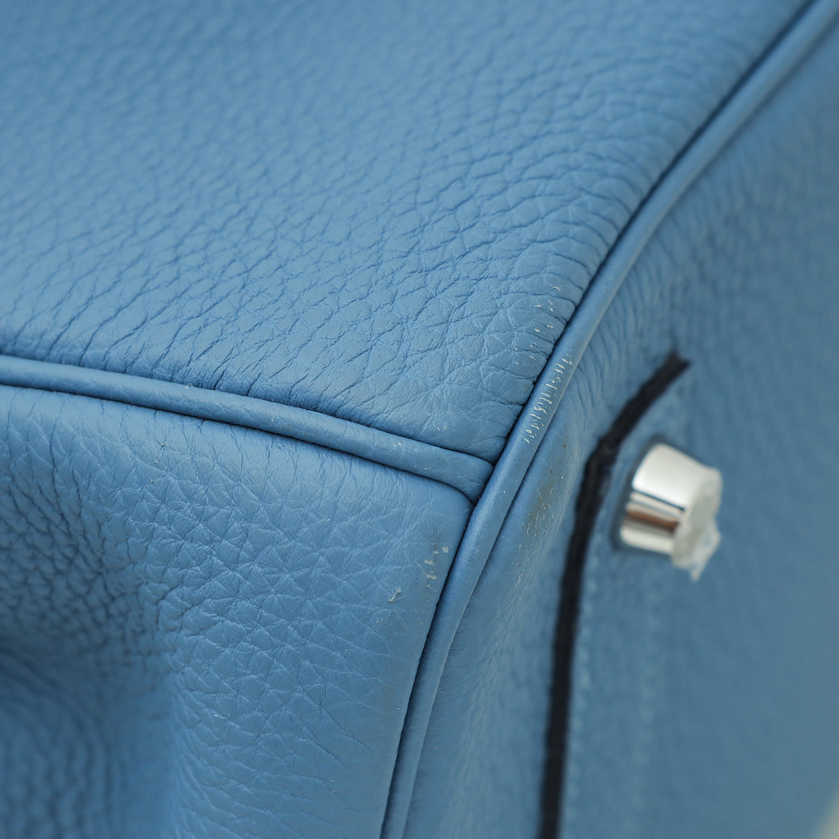 Hermes Bleu Azur Birkin 35 Bag