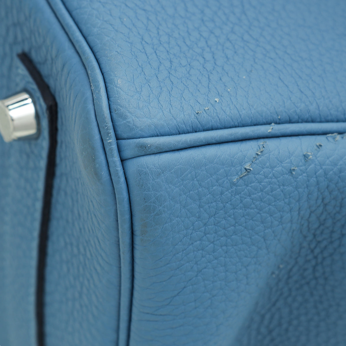 Hermes Bleu Azur Birkin 35 Bag