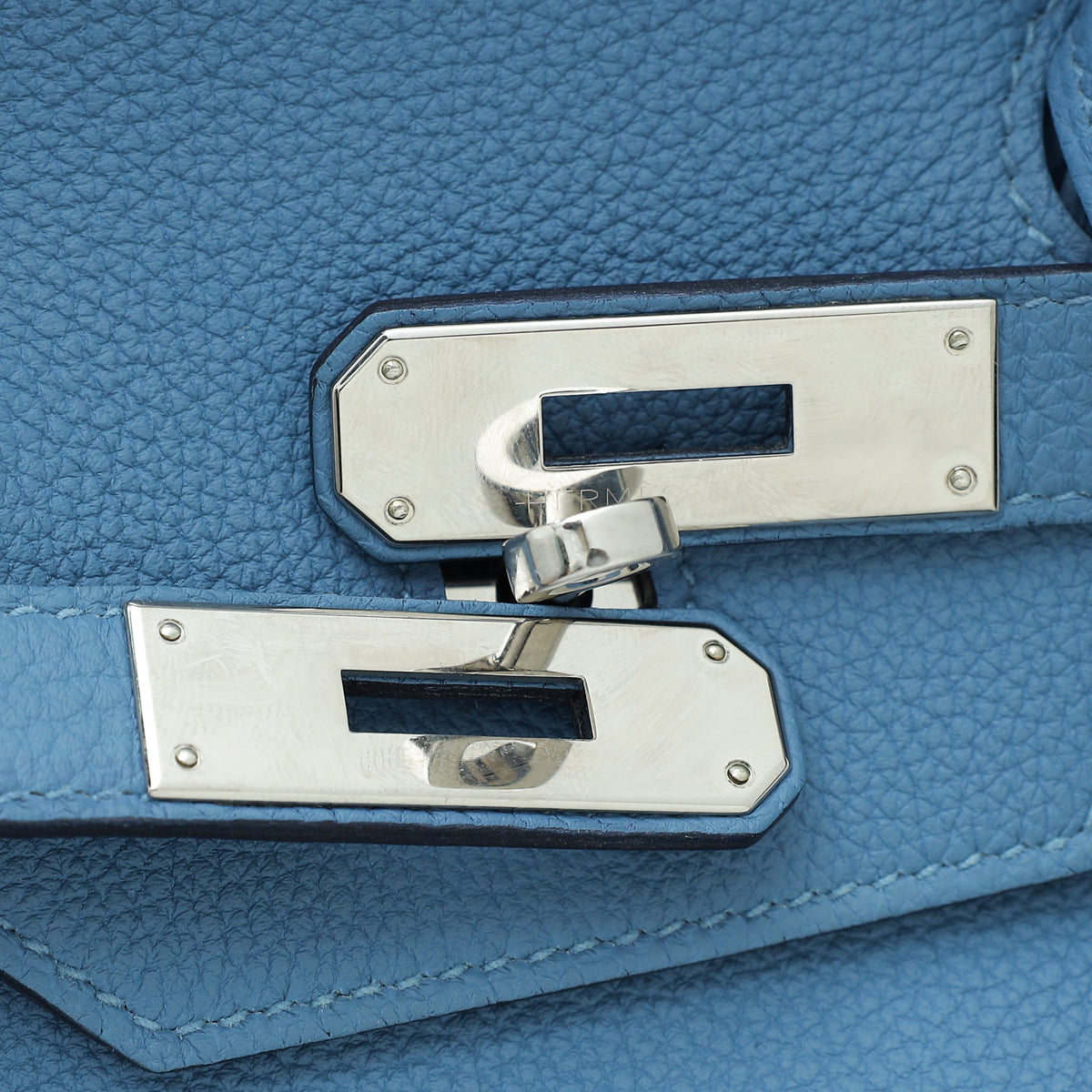 Hermes Bleu Azur Birkin 35 Bag