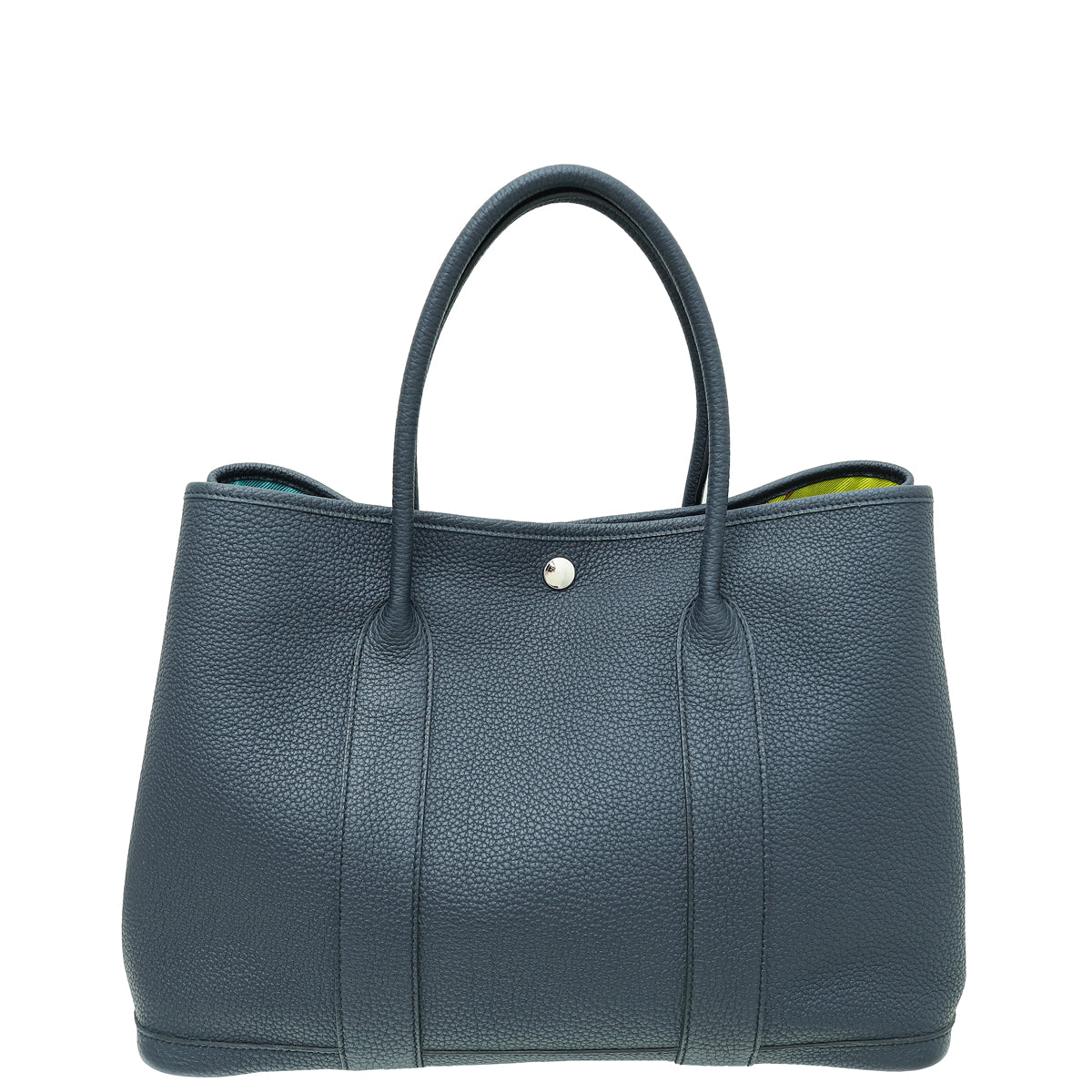 Hermes Blue Indigo Garden Party 36 Bag