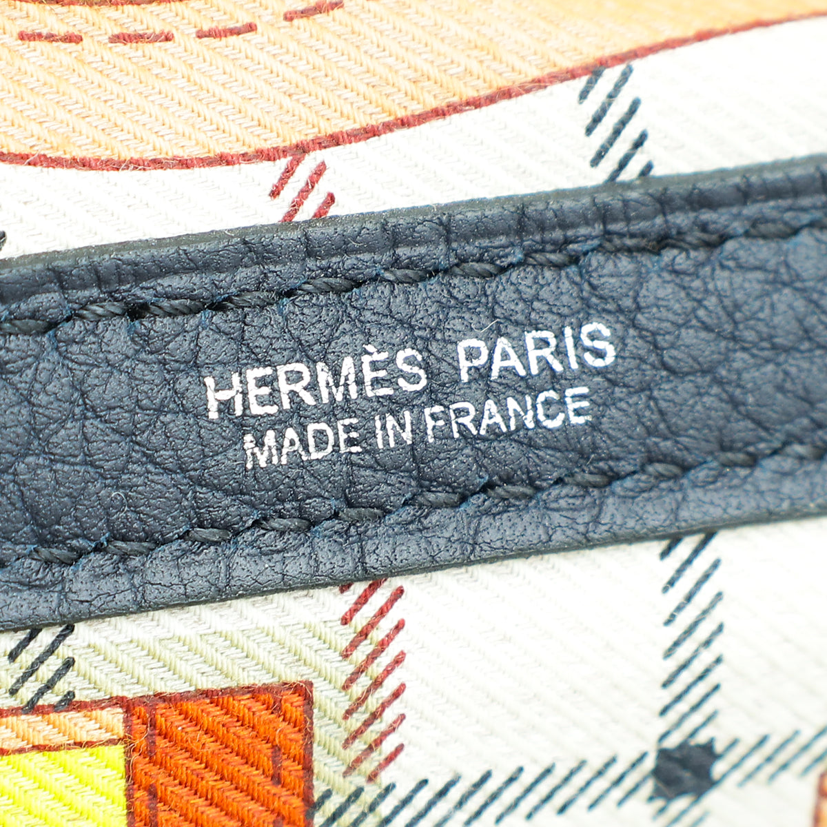 Hermes Blue Indigo Garden Party 36 Bag