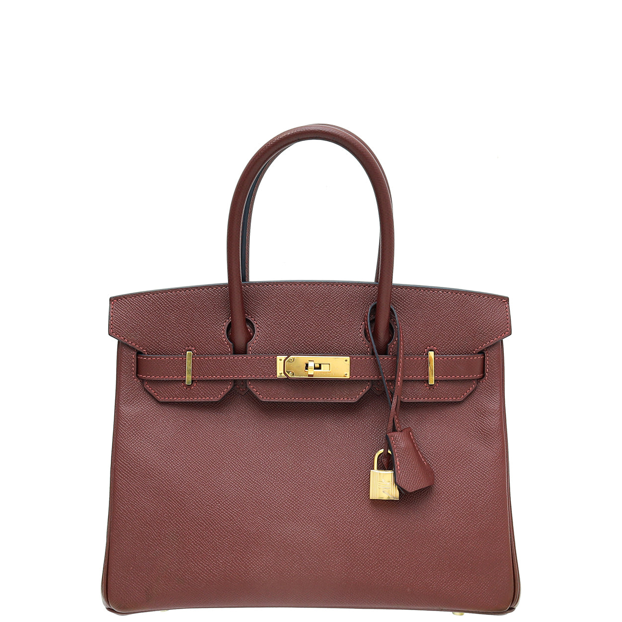 Hermes Rouge H Birkin 30 Bag