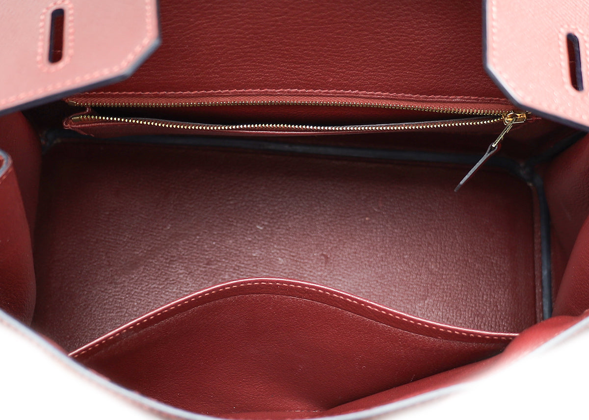 Hermes Rouge H Birkin 30 Bag