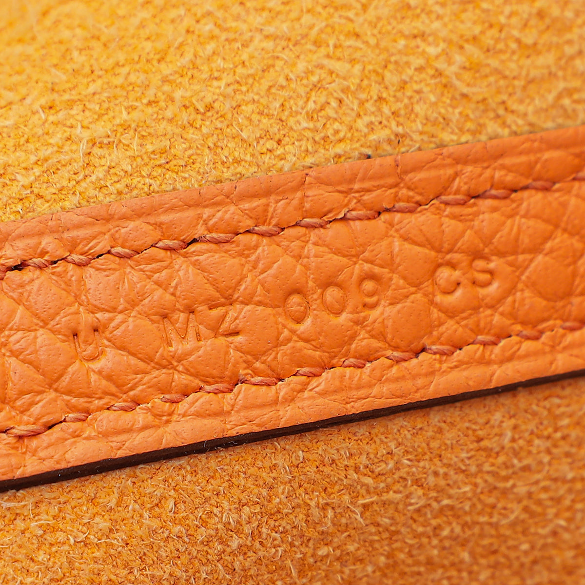 Hermes Orange Minium Picotin Lock 22 Bag