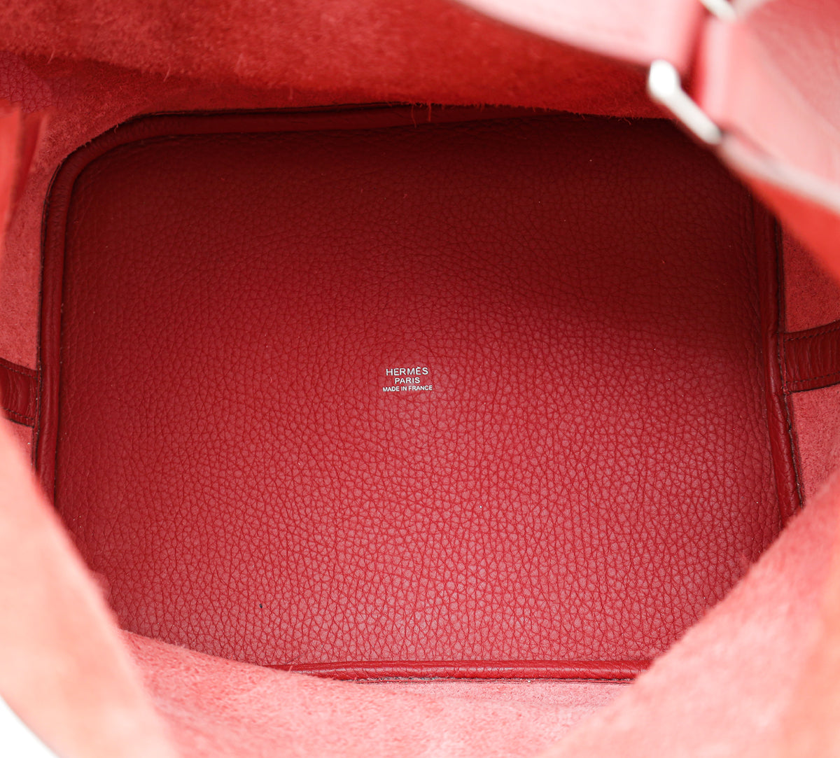 Hermes Rouge Casaque Picotin Lock 26 Bag