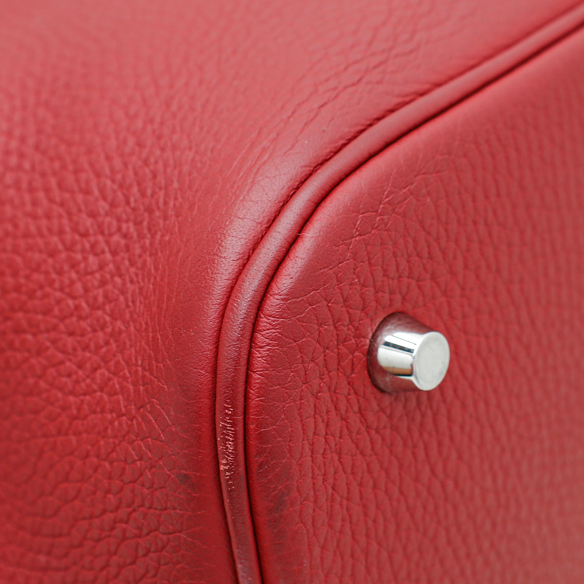 Hermes Rouge Casaque Picotin Lock 26 Bag