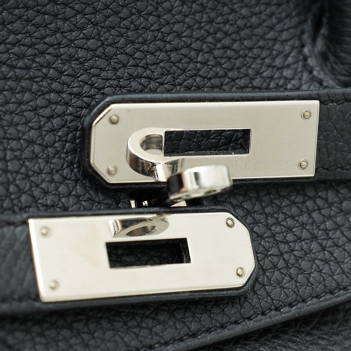 Hermes Noir Birkin 35 Bag