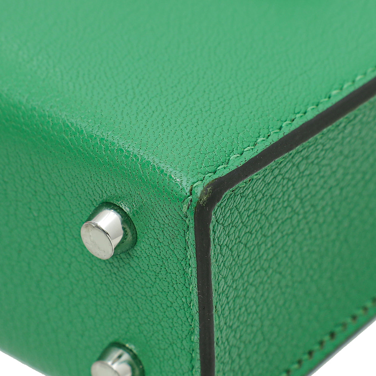 Hermes Menthe Verrou Chaine Verso Mini Chevre Mysore Bag