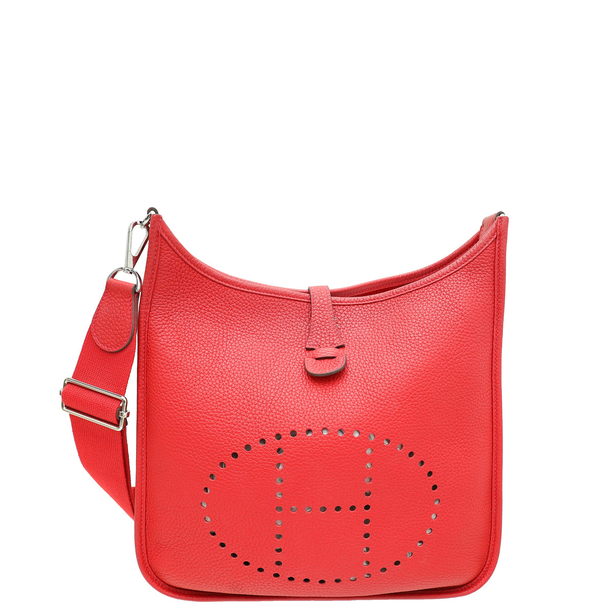 Hermes Rouge Piment Evelyne III PM 29 Bag