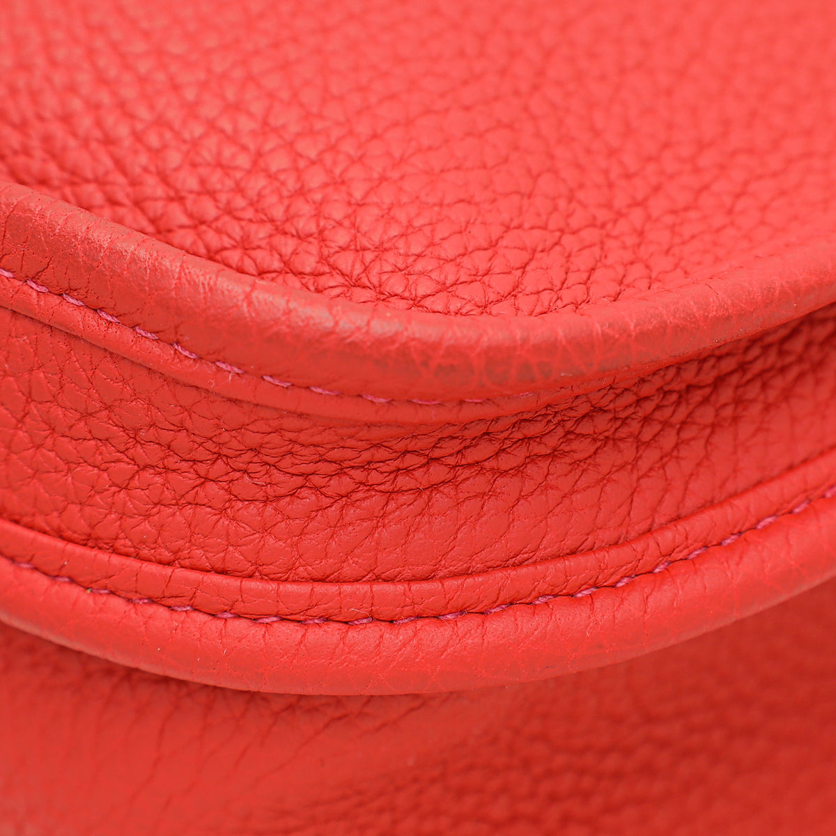 Hermes Rouge Pivoine Evelyne III PM Bag