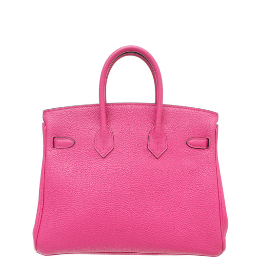 Hermes Rose Poupre Birkin 25 Bag