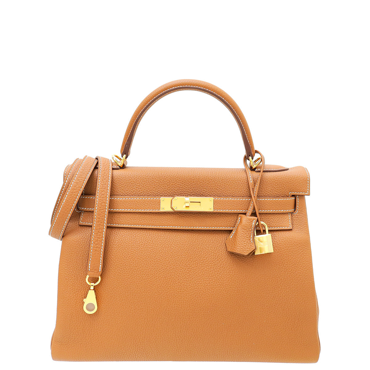 Hermes Gold Retourne Kelly 32 Bag