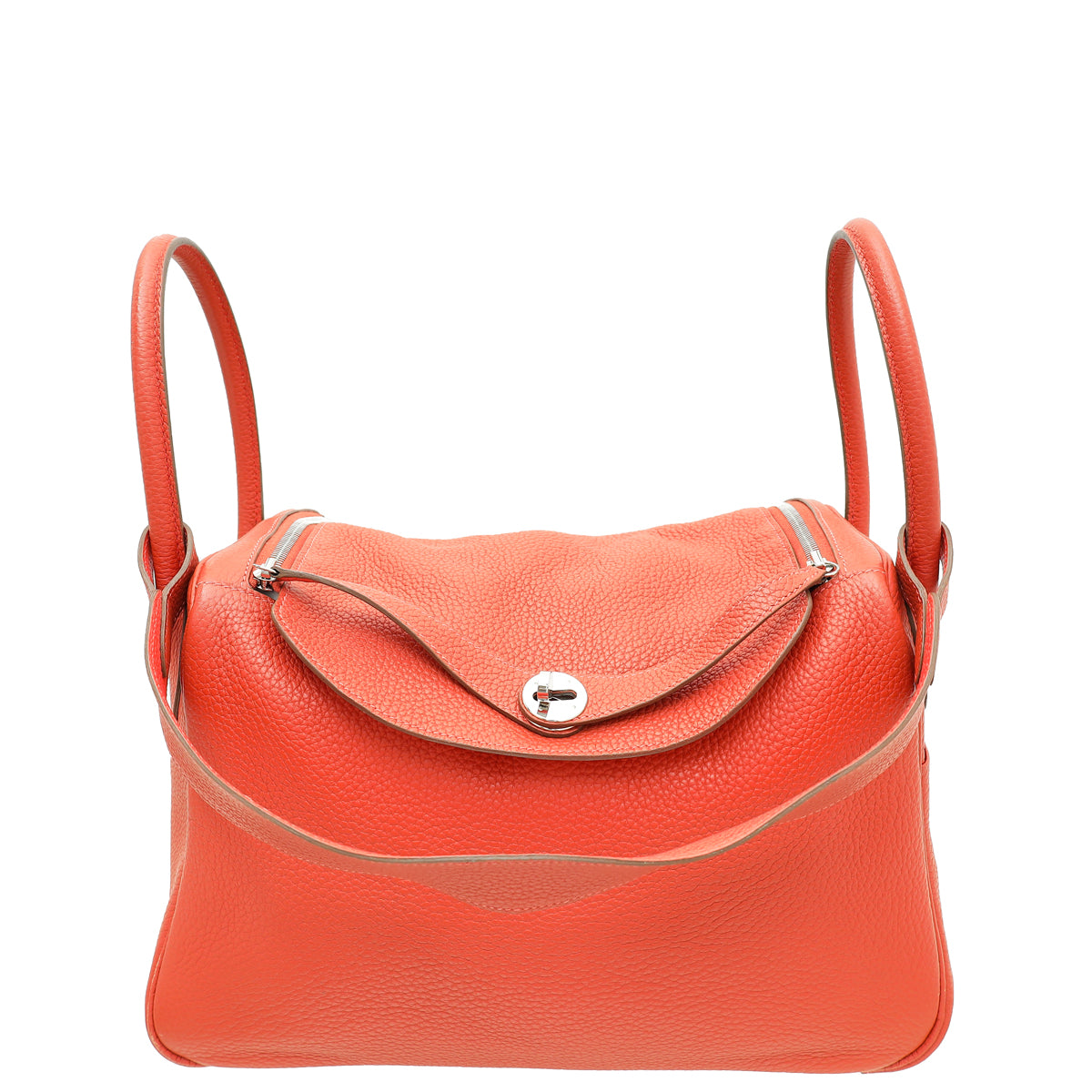 Hermes Sanguine Bougainvillea Verso Lindy 34 Bag