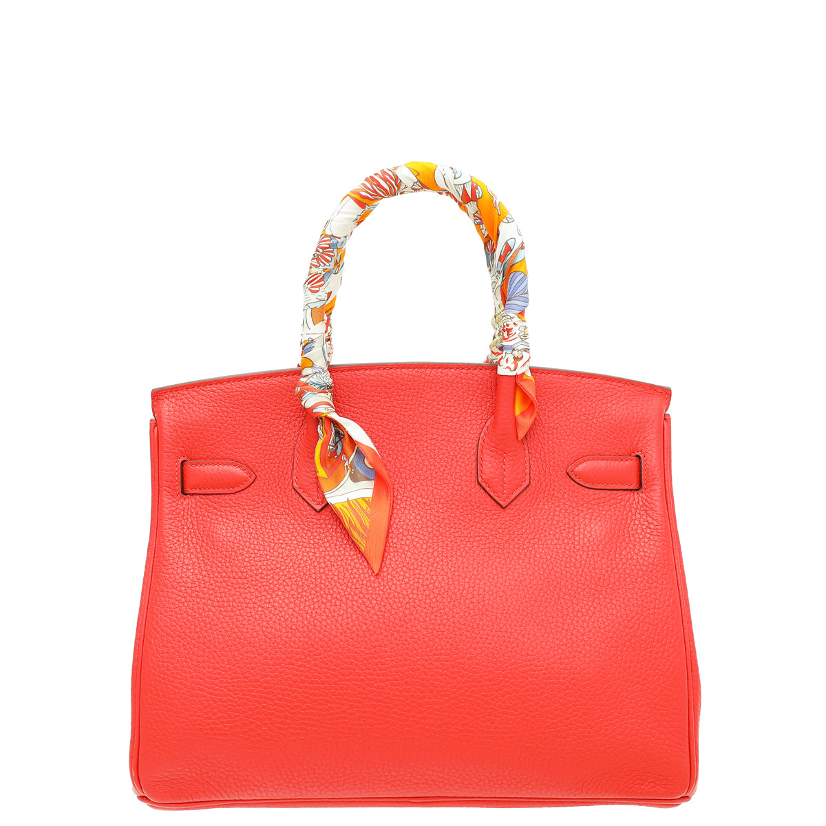 Hermes Bicolor Retourne Verso Birkin 30 Bag W/ Twillies