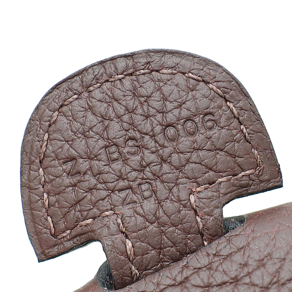 Hermes Chocolate Evelyne III PM Bag W/ Flipperball Sangle Strap