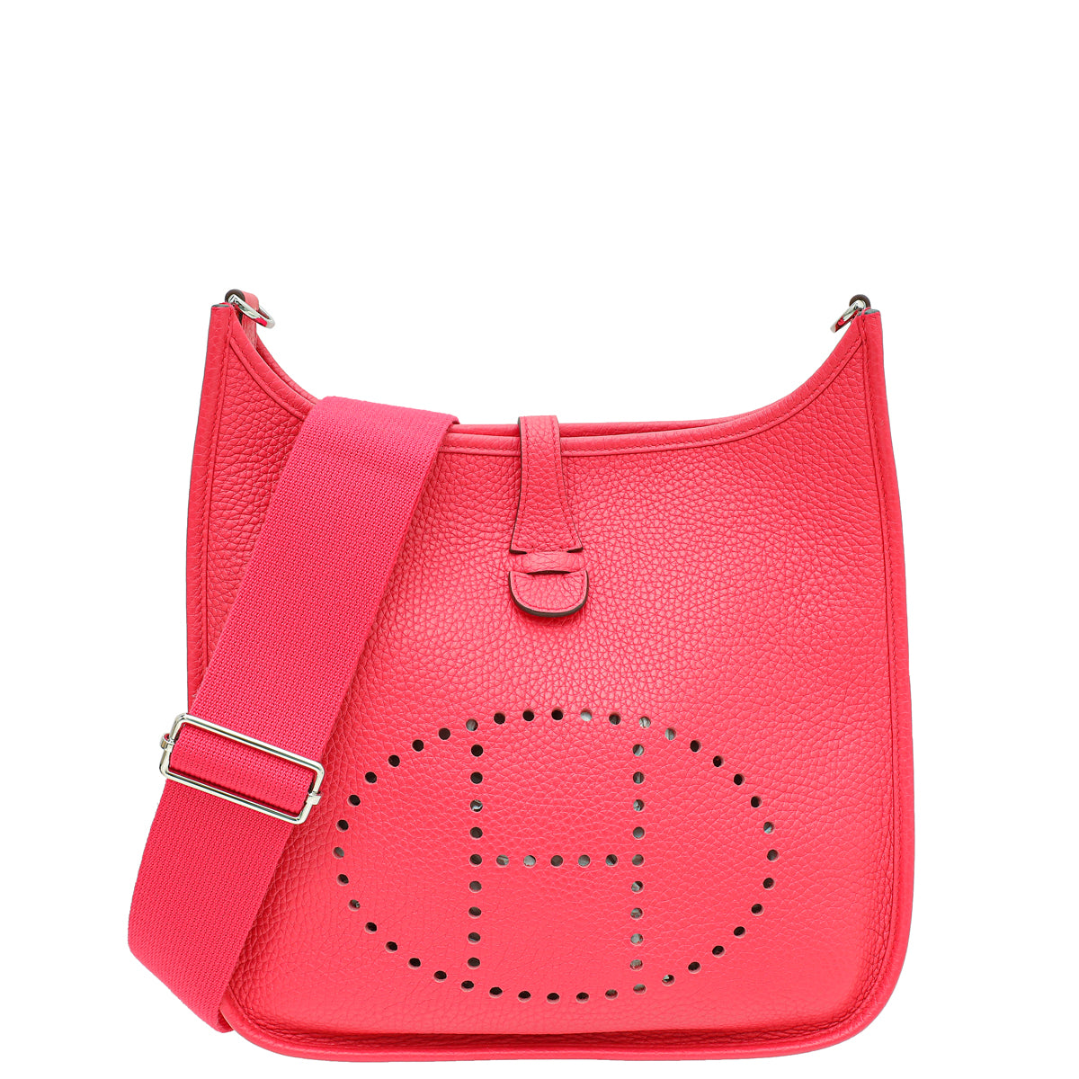 Hermes Rose Extreme Evelyne III Bag