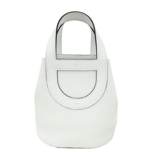 Hermes Blanc In The Loop 18 Bag