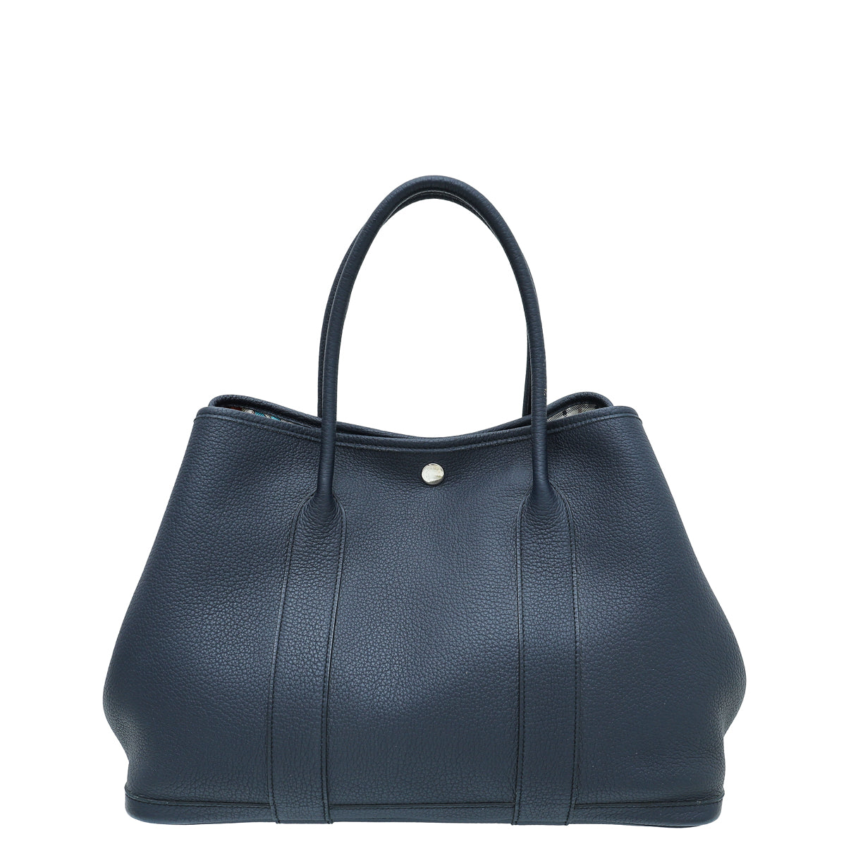 Hermes Blue Indigo Garden Party 36 Bag