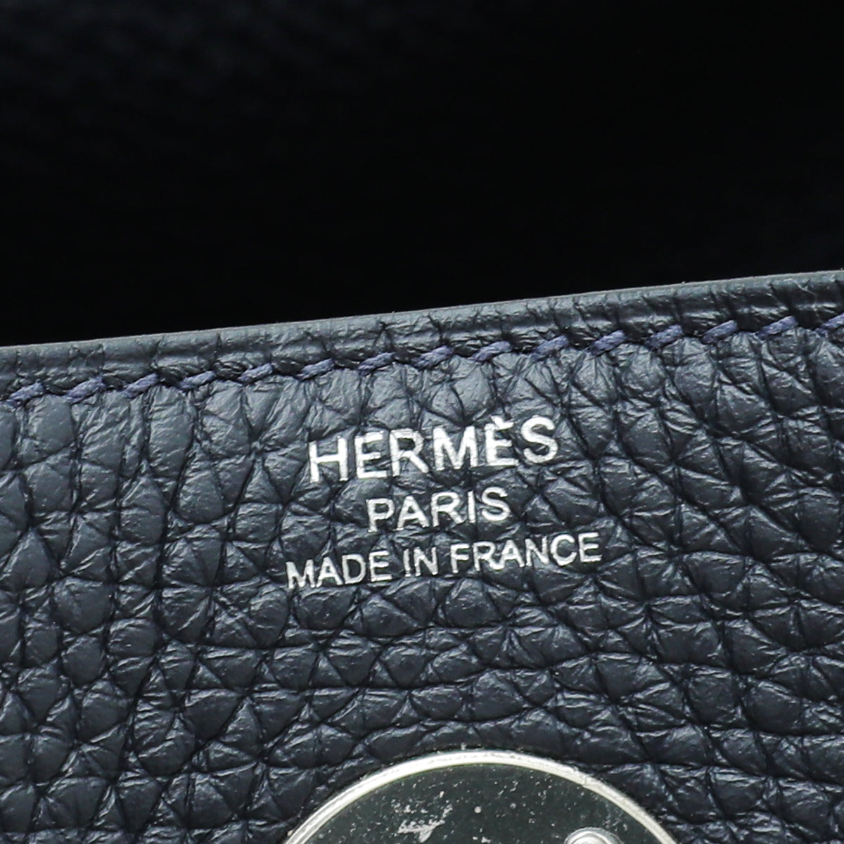 Hermes Blue Indigo Lindy 26 Bag