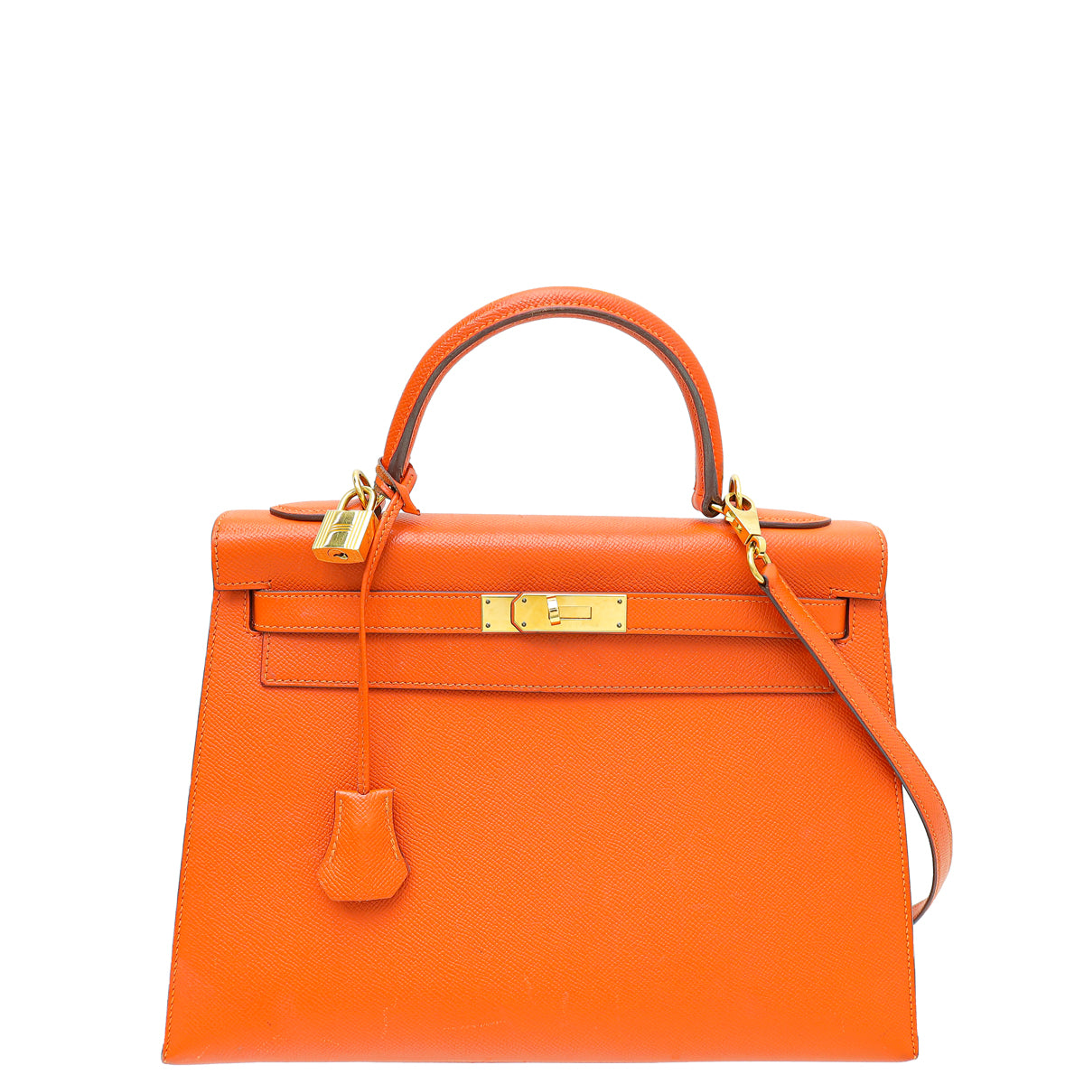 Hermes Feu Sellier Kelly 32 Bag