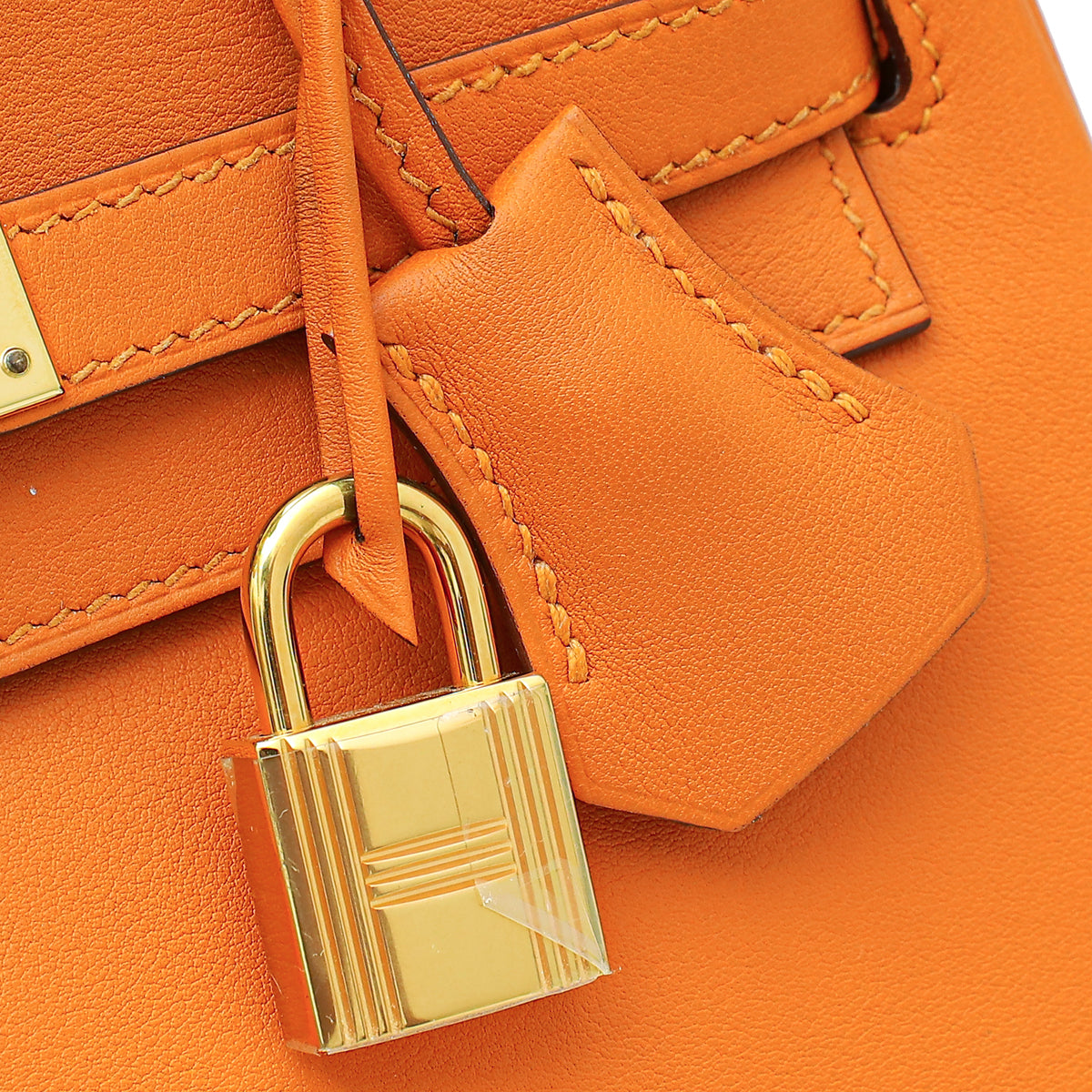 Hermes Abricot Retourne Kelly 25 Bag