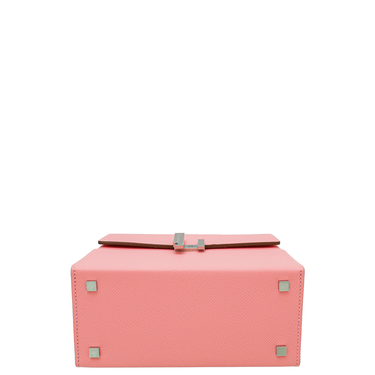 Hermes Rose Confetti Cinhetic Boxy Top Handle Bag