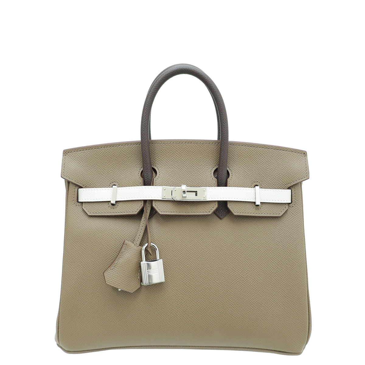 Hermes Tricolor 2023 Collection Retourne Birkin 25 Bag