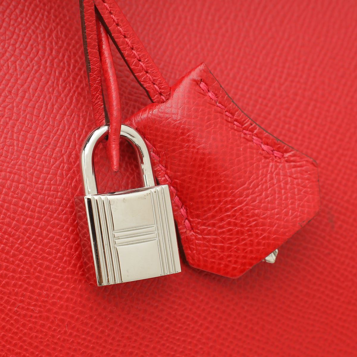 Hermes Geranium Retourne Birkin 35 Bag