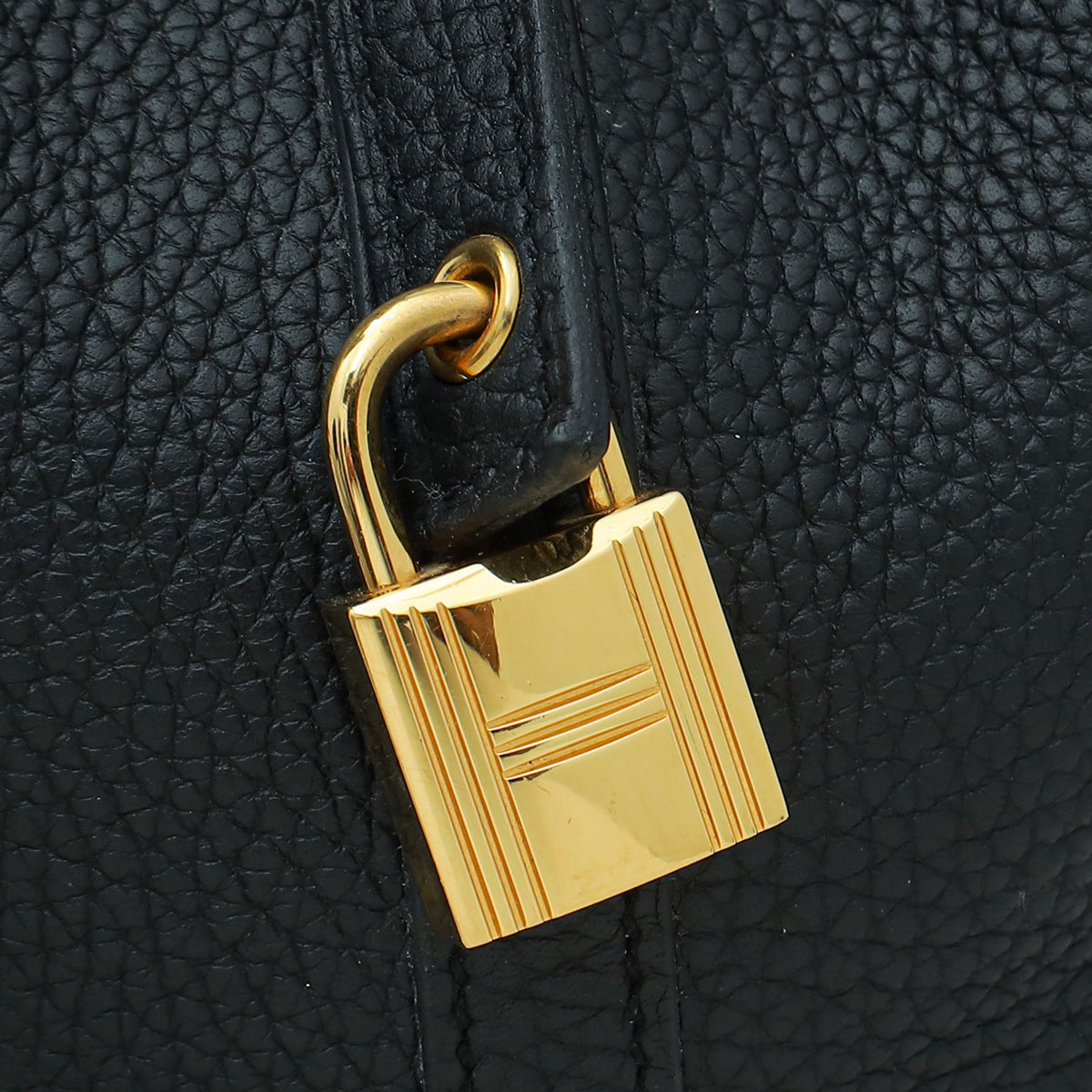 Hermes Noir Picotin Lock 18 Bag