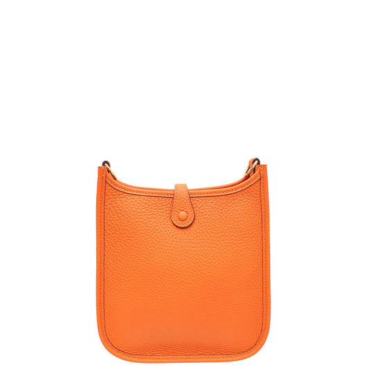 Hermes Orange Evelyne 16 TPM Bag