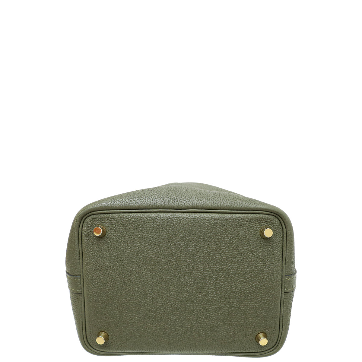 Hermes Vert Olive Picotin Lock 18 Bag