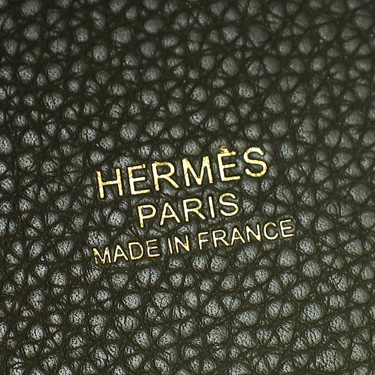 Hermes Vert Olive Picotin Lock 18 Bag