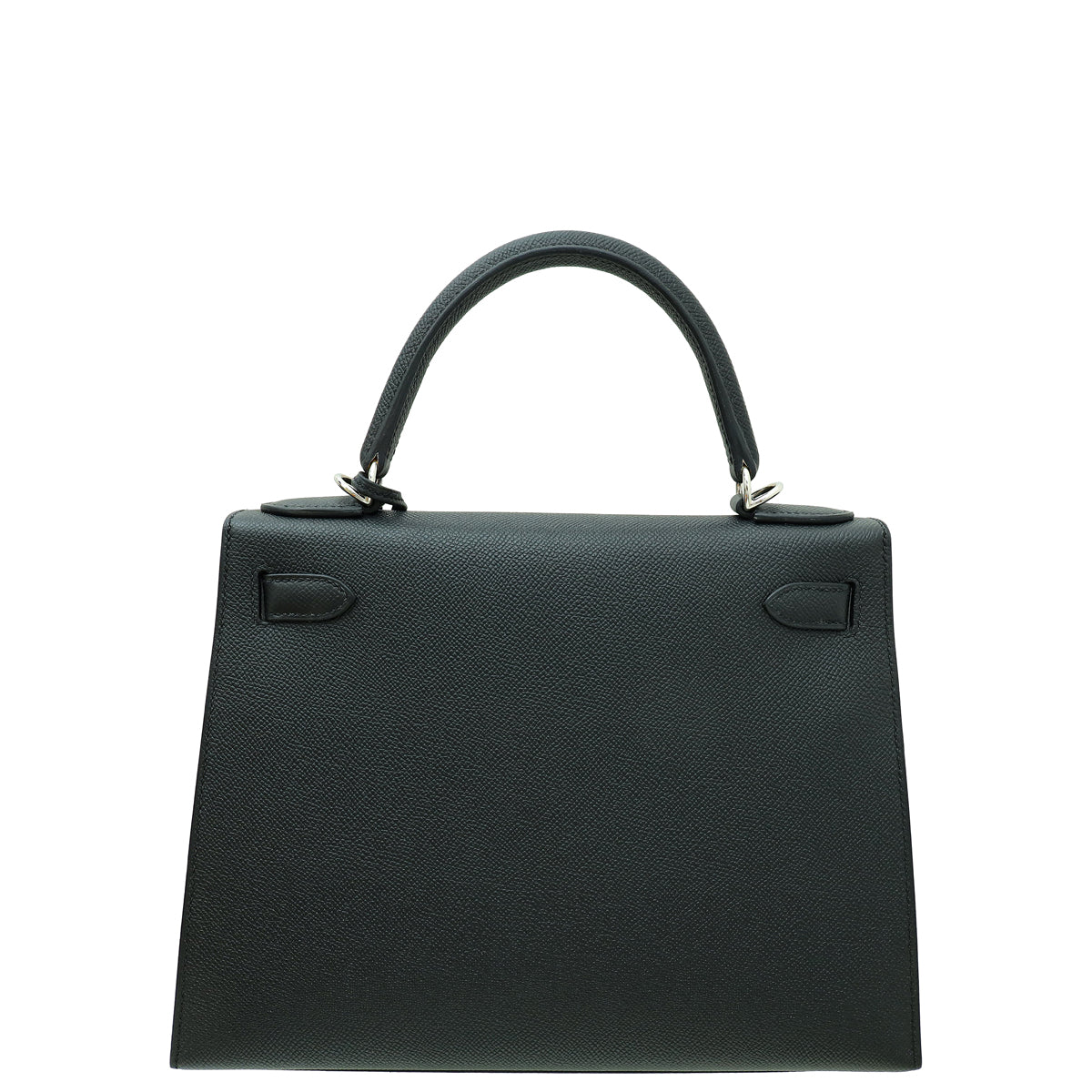 Hermes Noir Sellier Kelly 28 Bag