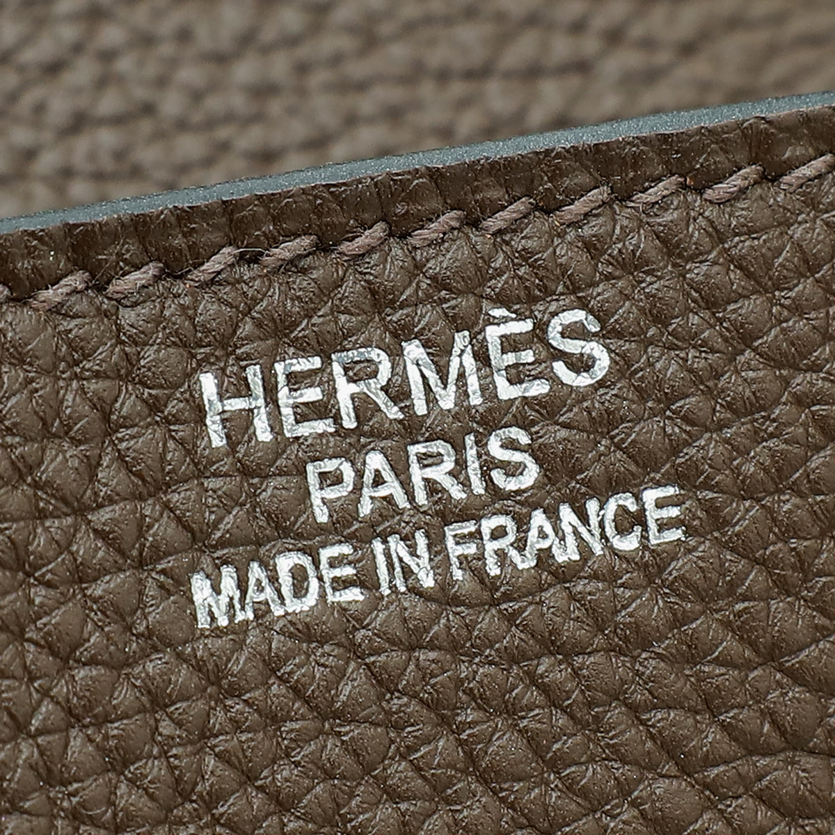 Hermes Cacao Retourne Birkin 35 Bag