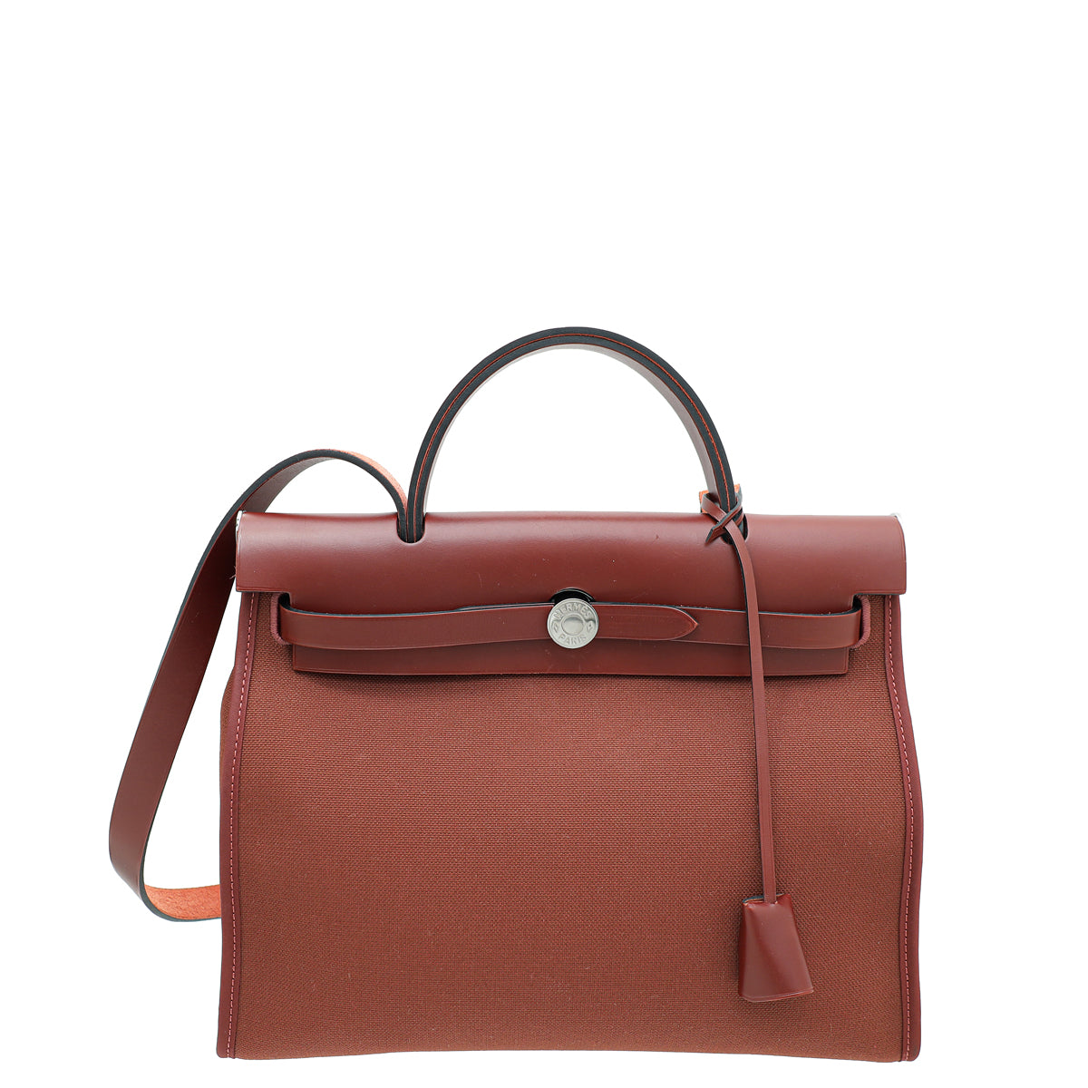 Hermes Rouge H Sellier Herbag Zip 31 PM Bag