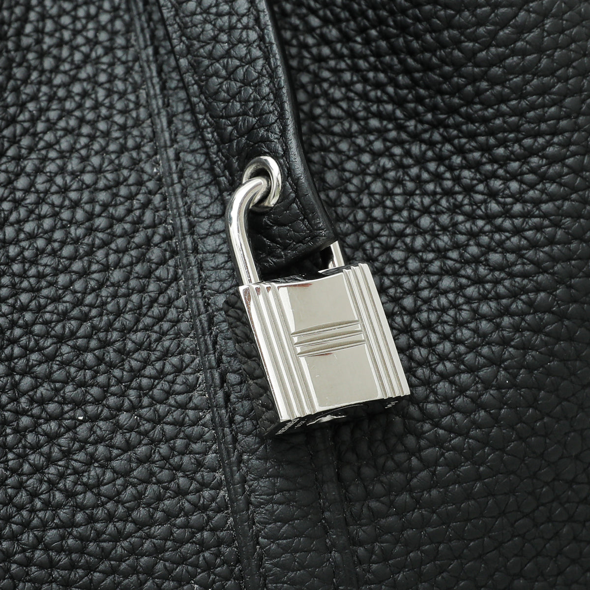 Hermes Noir Picotin Lock 22 Bag