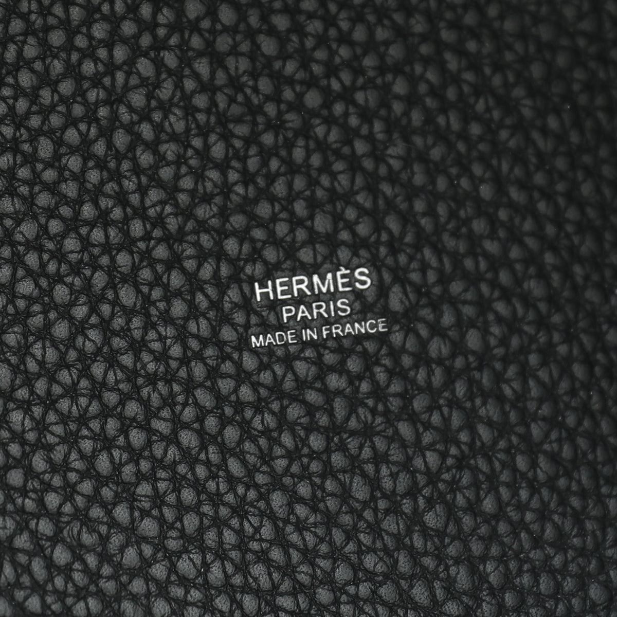 Hermes Noir Picotin Lock 22 Bag